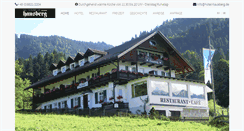 Desktop Screenshot of hotel-hausberg.de